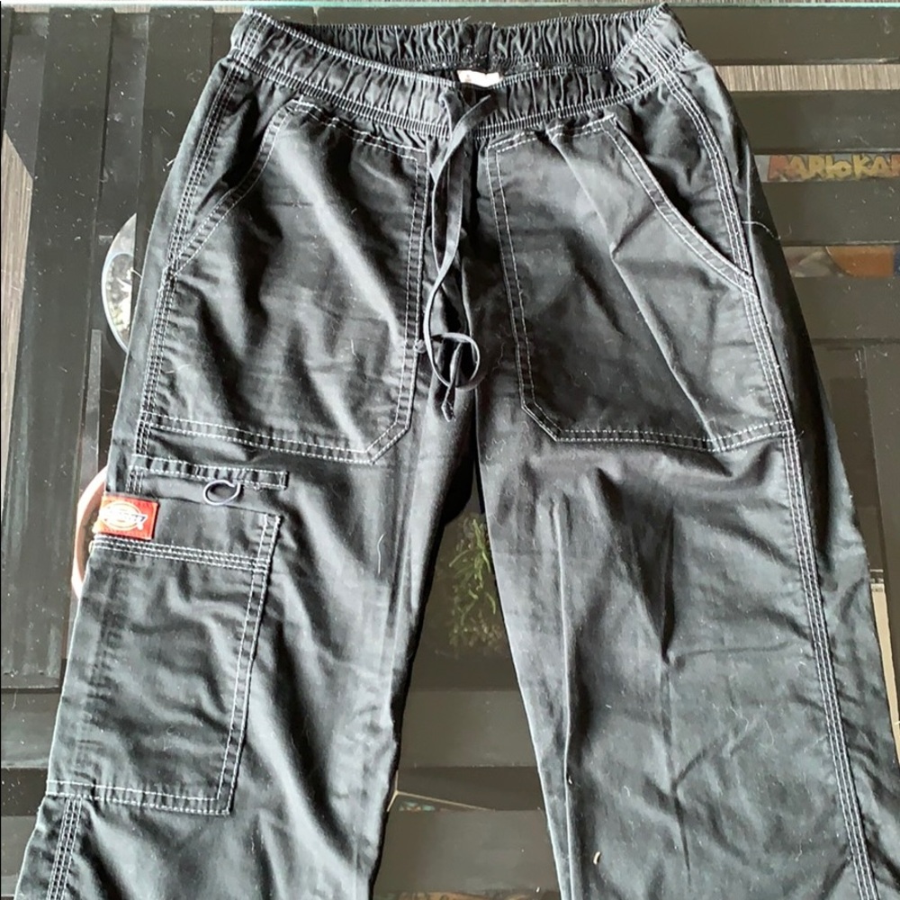 Women’s Dickies Scrub Bottoms Black